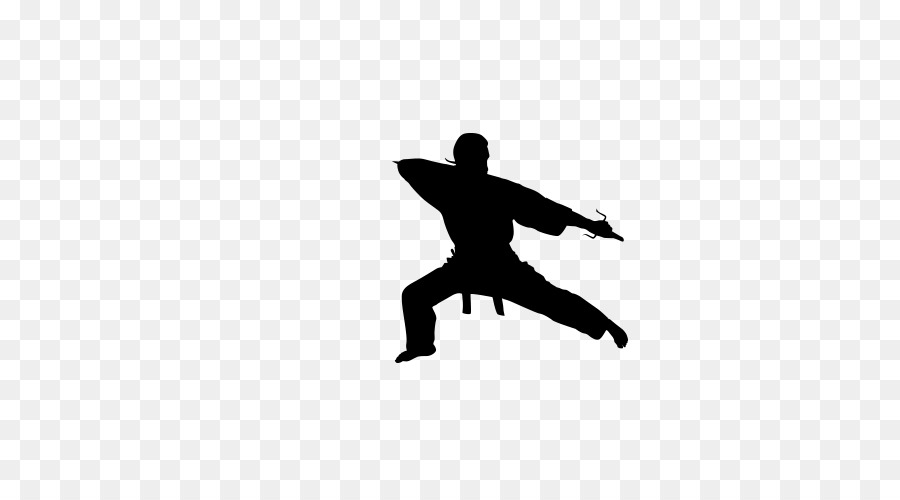 Martial arts Kung fu Silhouette - Fight png download - 500*500 - Free Transparent Martial Arts png Download.