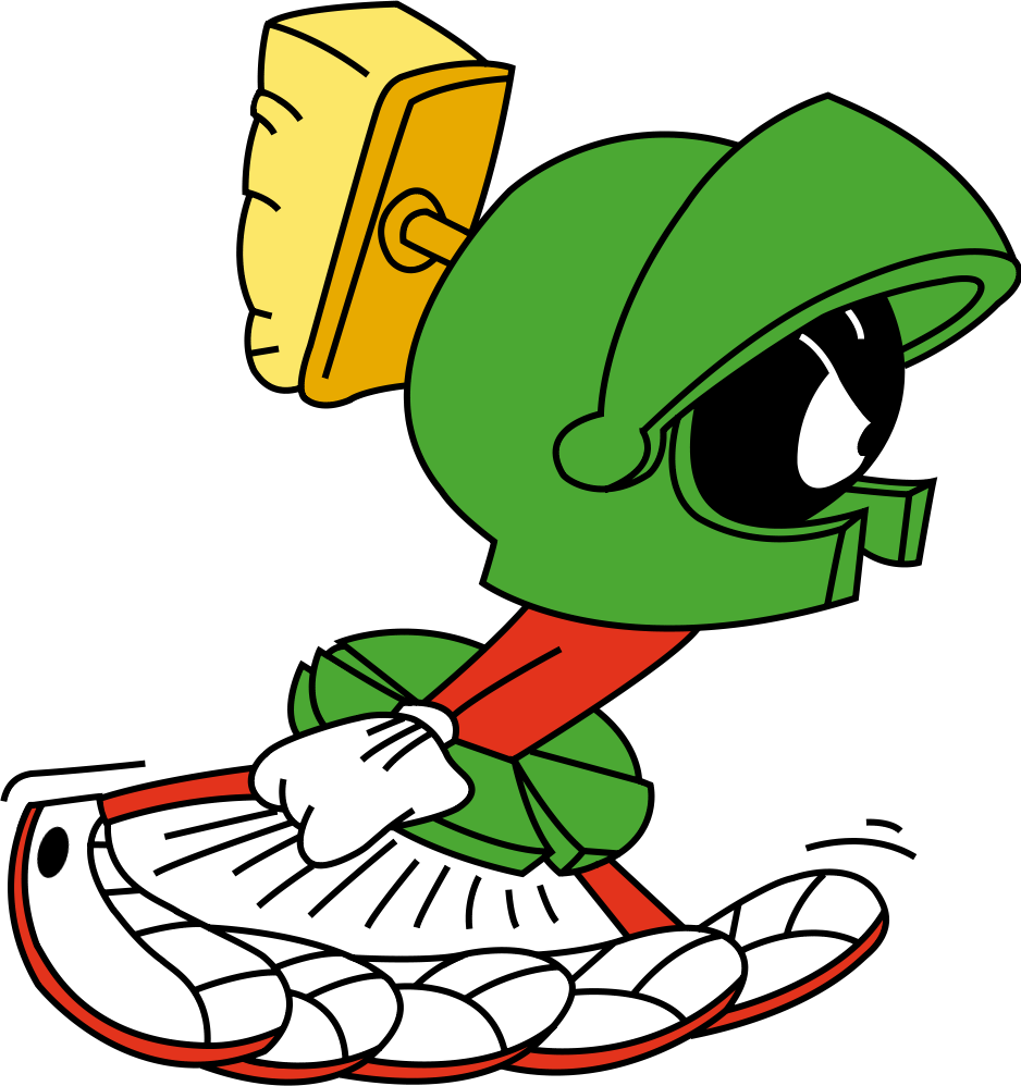 Marvin the Martian Duck Dodgers Looney Tunes Sylvester - others png ...