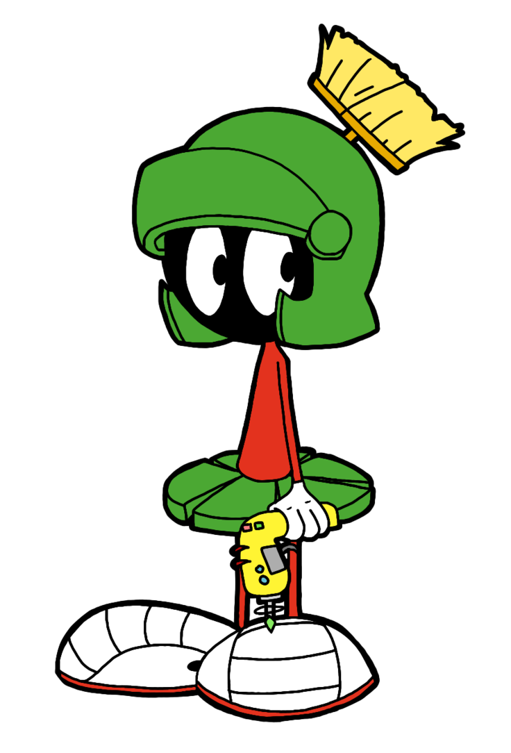 Marvin the Martian Miss Martian Looney Tunes Cartoon - looney tunes png ...