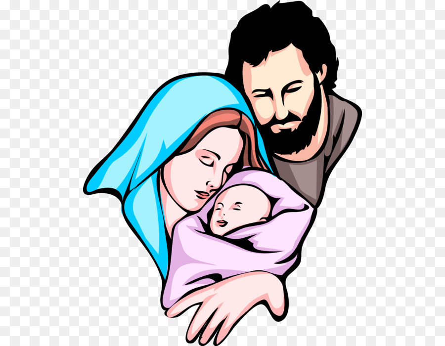 Saint Joseph Clip art Holy Family Vector graphics Image - Family png download - 564*700 - Free Transparent  png Download.