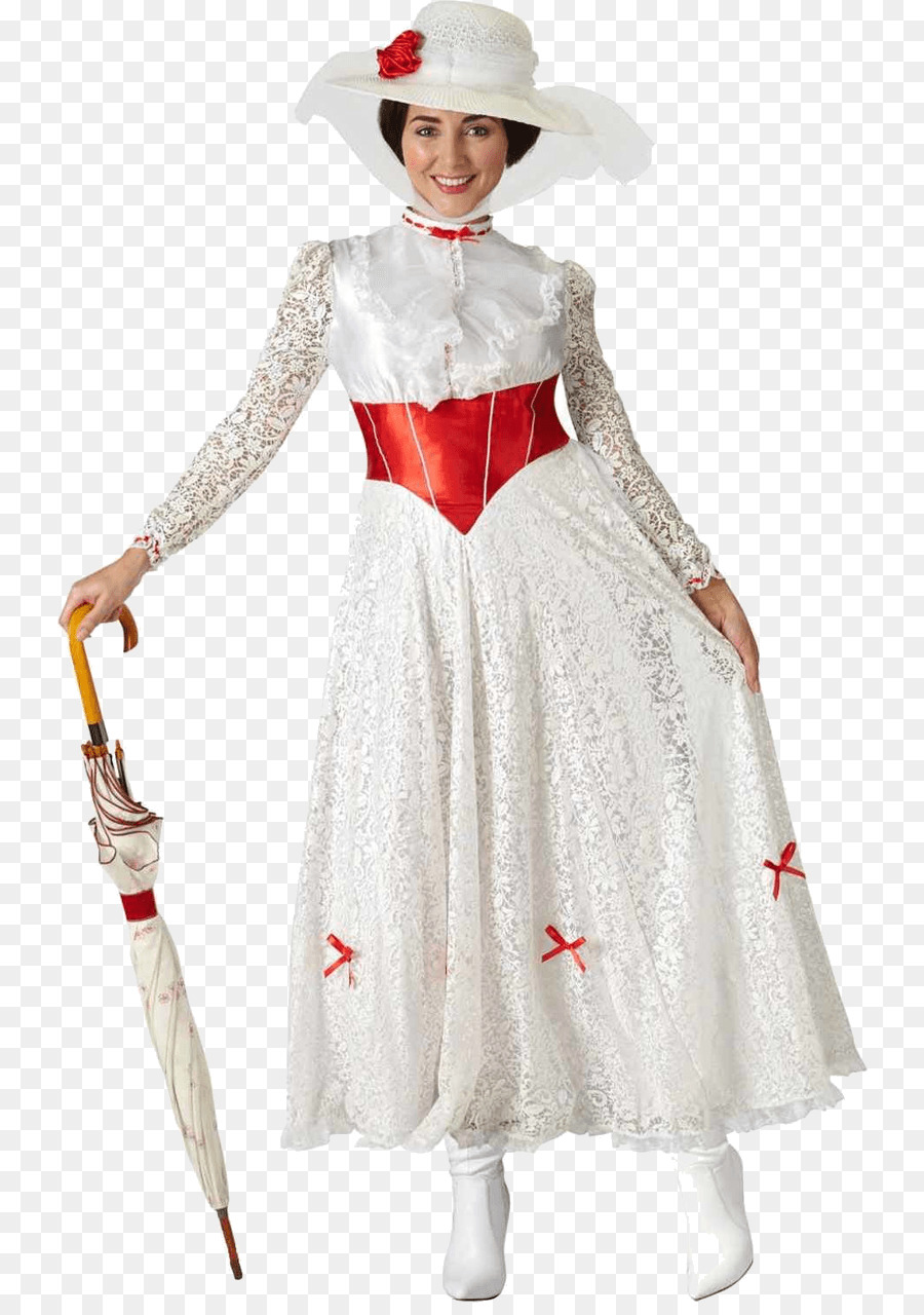 Mary Poppins Costume party Dress Costume Designer - dress png download - 800*1268 - Free Transparent Mary PoPpins png Download.
