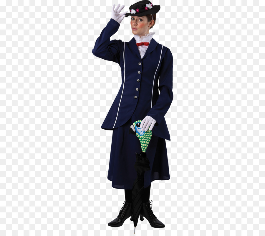 Mary Poppins Costume party Clothing Dress - dress png download - 500*793 - Free Transparent Mary PoPpins png Download.