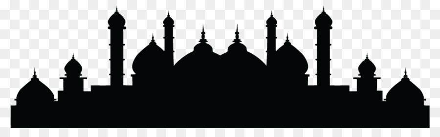 Mosque Silhouette Mecca Islam - Islam mosque png download - 999*291 - Free Transparent Mosque png Download.