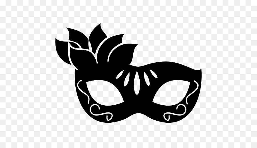 Mask Mardi Gras Silhouette Carnival - female mask png download - 512*512 - Free Transparent Mask png Download.