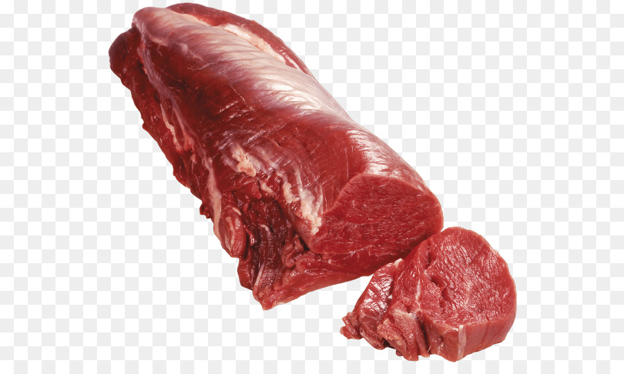 Cattle Beef tenderloin Sirloin steak - meat png download - 600*525 - Free Transparent  png Download.