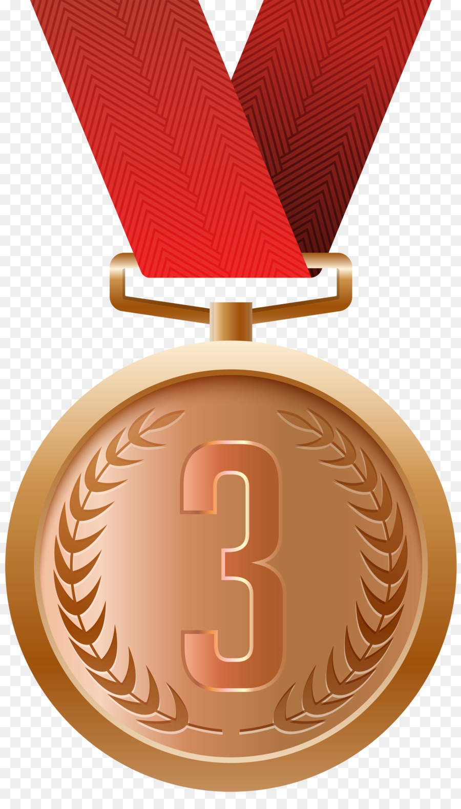 Bronze medal Gold medal Silver medal Clip art - medal png download - 4615*8000 - Free Transparent Medal png Download.