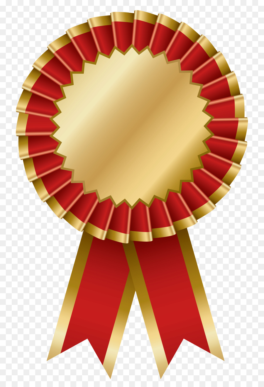 Ribbon Gold medal Clip art - Transparent Ribbon Cliparts png download - 4053*5926 - Free Transparent Ribbon png Download.