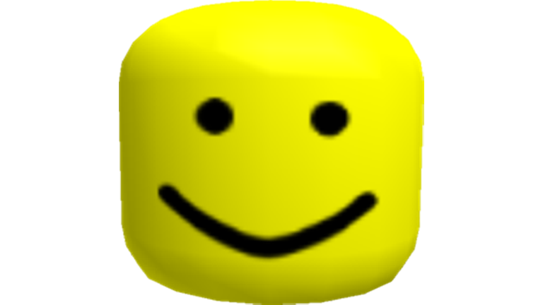 Cheerful Cute Noob Face - Roblox