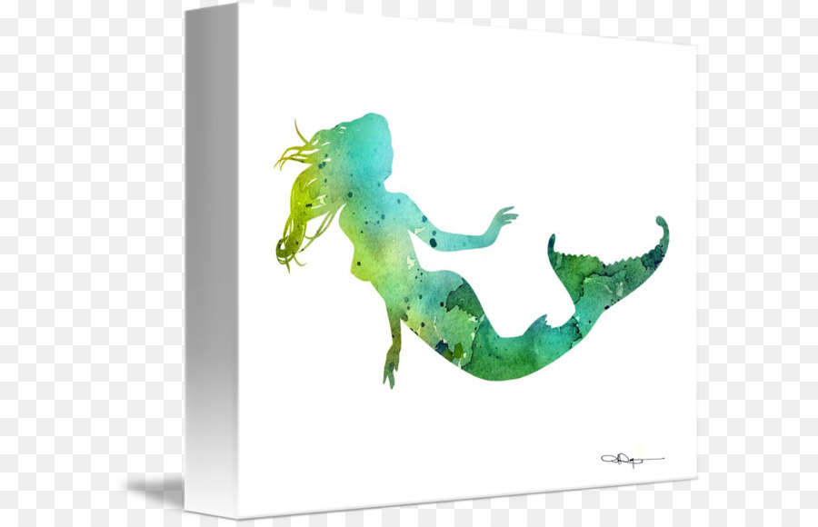 Watercolor painting Mermaid Ariel Abstract art - painting png download - 650*579 - Free Transparent Watercolor Painting png Download.