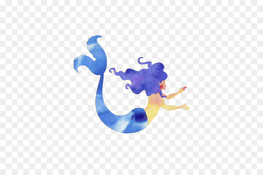 Mermaid Lucia Nanami Watercolor painting - Mermaid png download - 500*600 - Free Transparent Mermaid png Download.