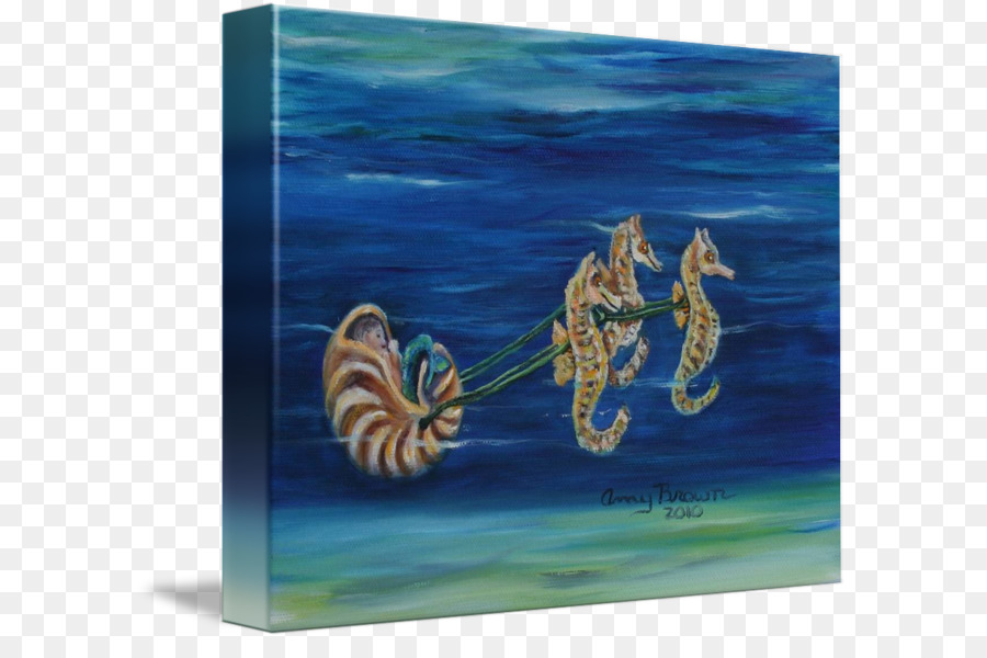 Seahorse Painting Acrylic paint - seahorse png download - 650*583 - Free Transparent  Seahorse png Download.