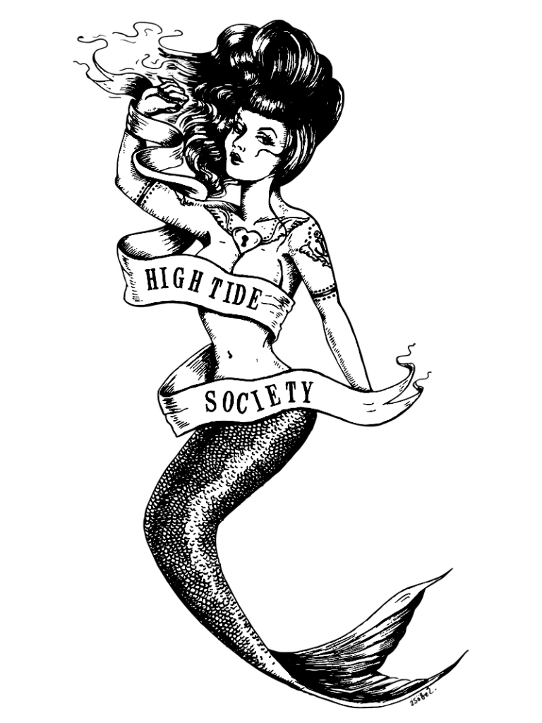 Art Mermaids Pinterest - Henna Mermaid Tattoo Clipart (#5191334) - PikPng