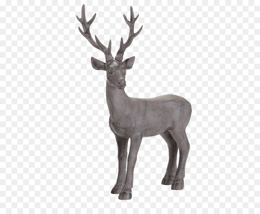 Reindeer Elk Statue - Deer statue png download - 471*730 - Free Transparent Reindeer png Download.
