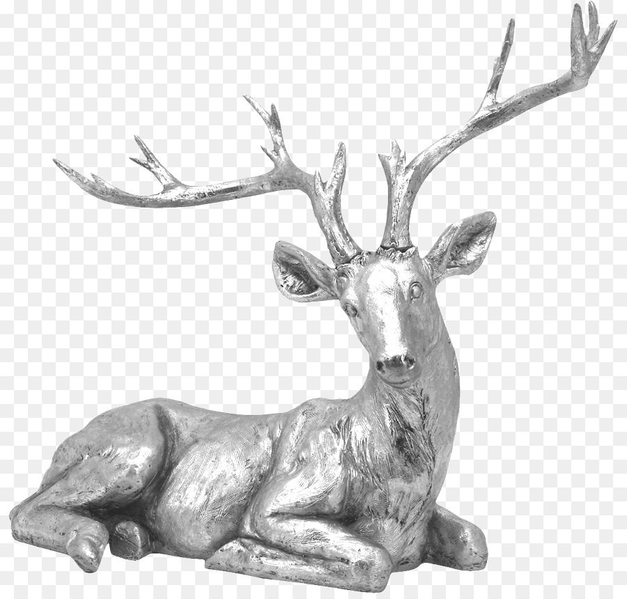 Reindeer Elk Statue - Deer statue png download - 471*730 - Free ...