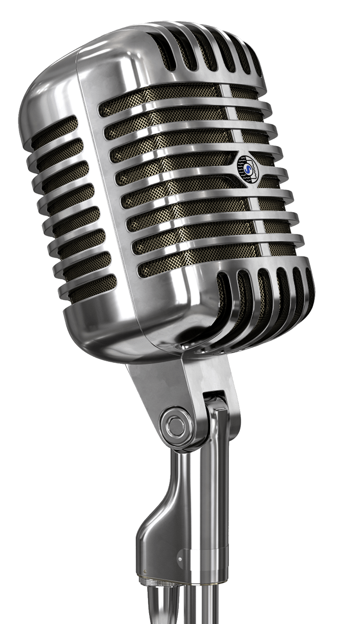 transparent background microphone png
