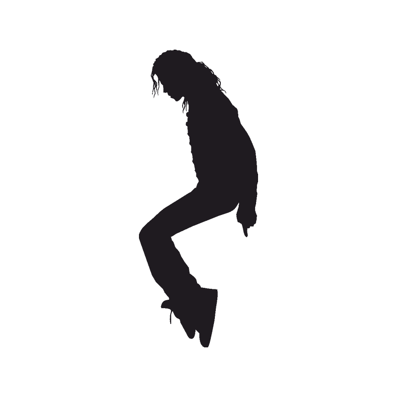 Silhouette Moonwalk The Best of Michael Jackson Thriller - Silhouette ...