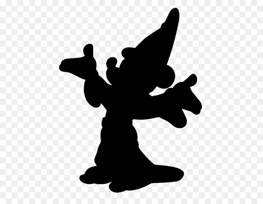 Mickey Mouse Minnie Mouse Belle Silhouette Clip art - mickey mouse png download - 550*685 - Free Transparent Mickey Mouse png Download.