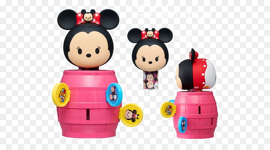 Minnie Mouse Mickey Mouse Pop-up Pirate Disney Tsum Tsum Toy - minnie mouse png download - 560*493 - Free Transparent Minnie Mouse png Download.