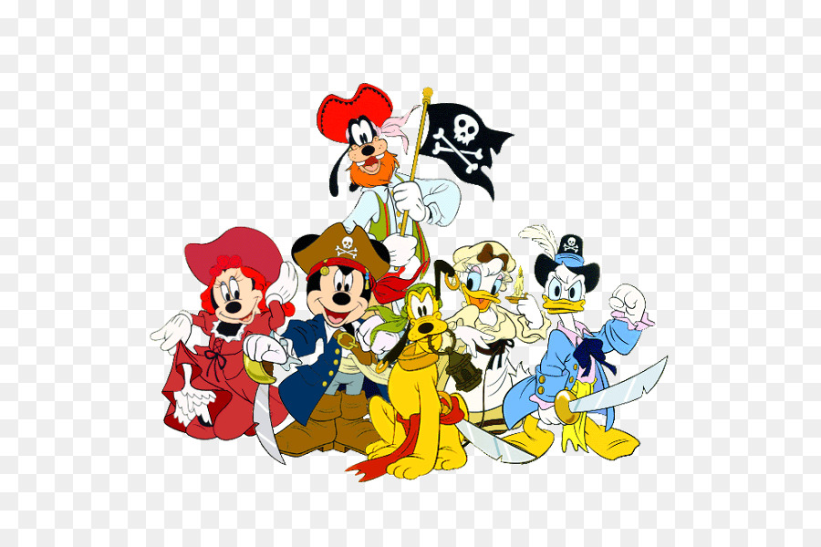 Mickey Mouse Minnie Mouse Goofy Jack Sparrow Pirate - mickey mouse png download - 600*600 - Free Transparent Mickey Mouse png Download.