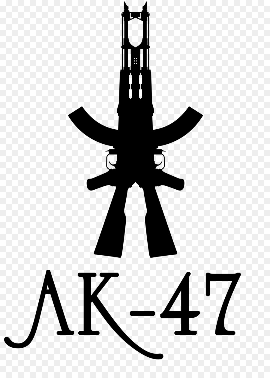 AK-47 Tattoo Firearm Silhouette Honda - ak 47 png download - 2104*2909 - Free Transparent  png Download.