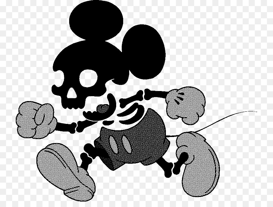 Mickey Mouse Minnie Mouse Skull Jack Skellington Skeleton - mickey mouse png download - 796*662 - Free Transparent Mickey Mouse png Download.
