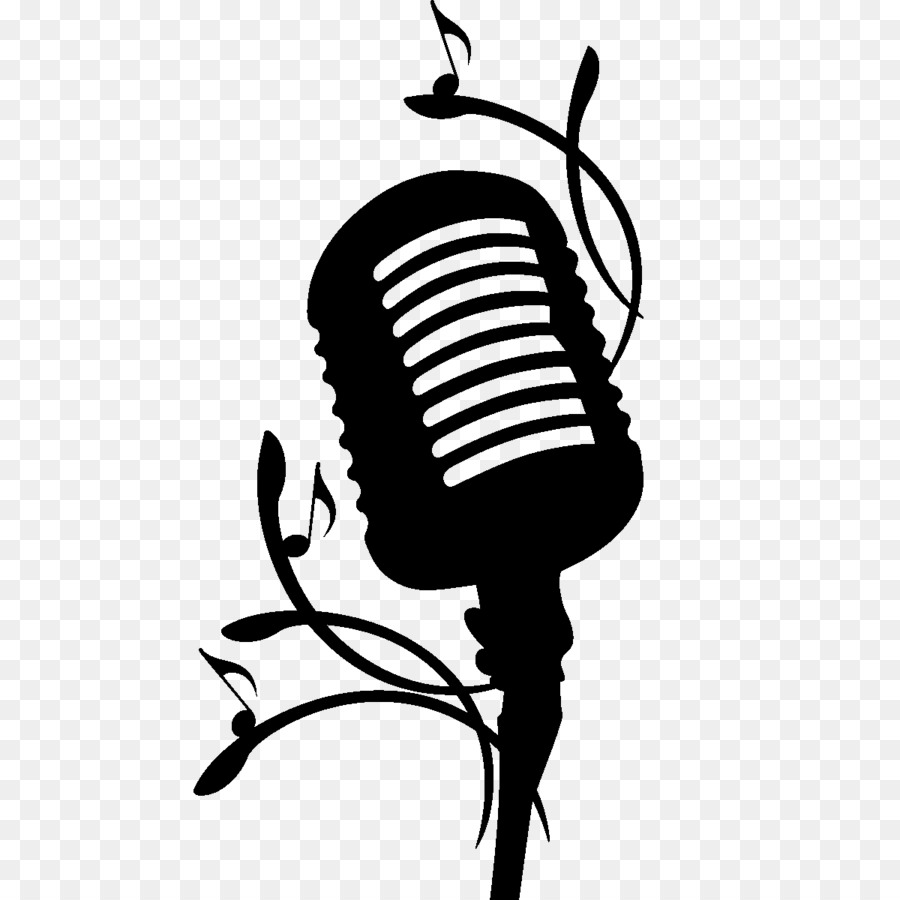 Microphone Silhouette Line Clip art - microphone png download - 1200*1200 - Free Transparent Microphone png Download.