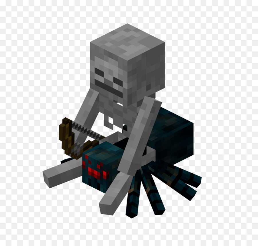 Minecraft Jockey Skeleton Mob Spawning - others png download - 1111*1061 - Free Transparent Minecraft png Download.