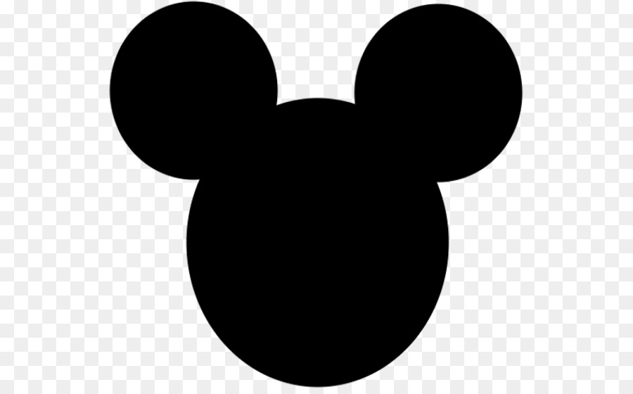 Black White Clip art - Minnie Mouse Face png download - 590*552 - Free Transparent Black png Download.