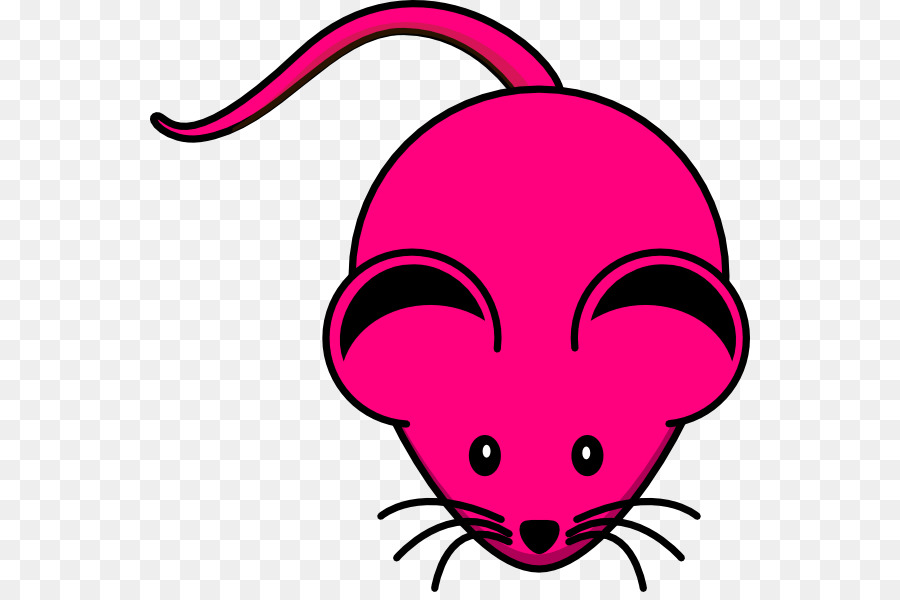 Computer mouse Mickey Mouse Clip art - Magenta Vector png download - 600*592 - Free Transparent  png Download.