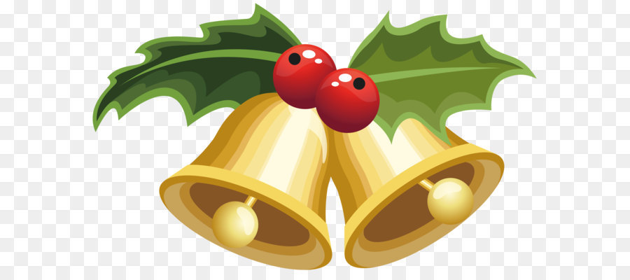 Mistletoe Christmas Viscum album Common holly Clip art - Christmas Bells with Mistletoe PNG Clipart Image png download - 6275*3769 - Free Transparent Common Holly png Download.