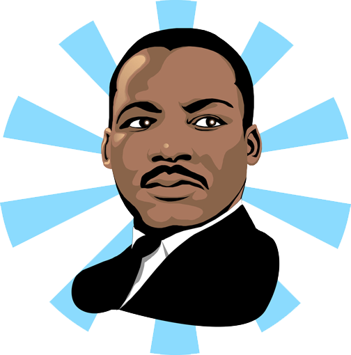 martin luther king day clip art