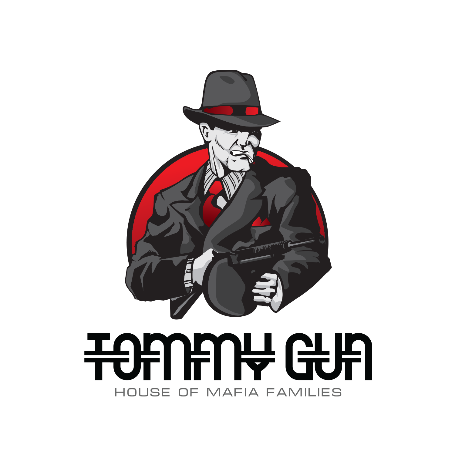 Mafia Mascot Logo Design Graphic by 22 Studio · Creative Fabrica