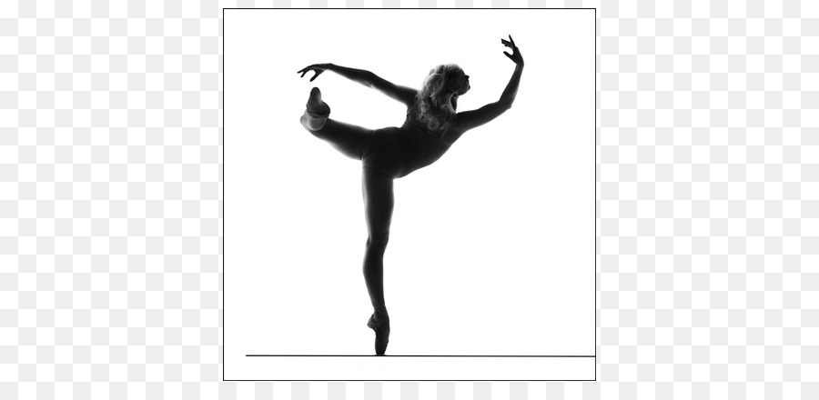 Modern dance Silhouette Black White - Dance poster png download - 600*427 - Free Transparent Dance png Download.