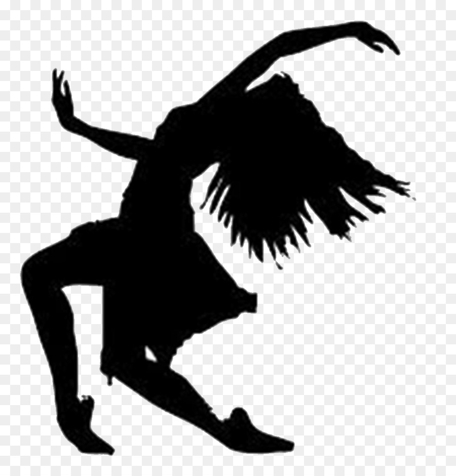 Silhouette Ballet Contemporary Dance Clip art - silhouette png download - 1046*1080 - Free Transparent Silhouette png Download.