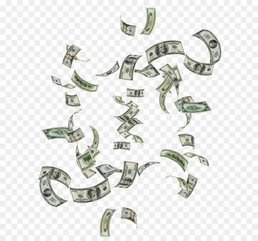 Money Clip art - Falling money PNG png download - 670*850 - Free Transparent  png Download.