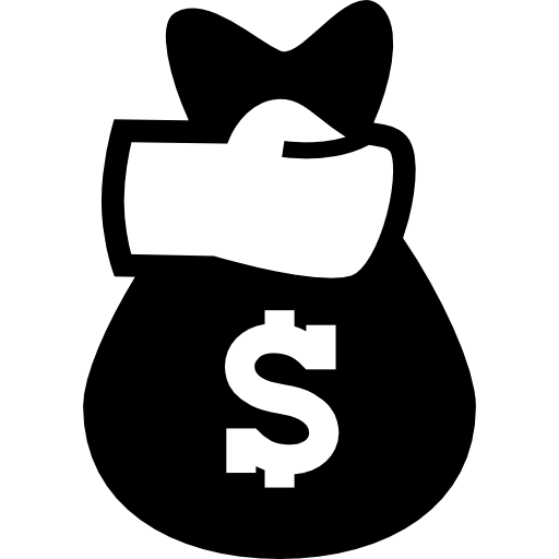 Money bag Computer Icons Bank Dollar sign - hand holding png download ...