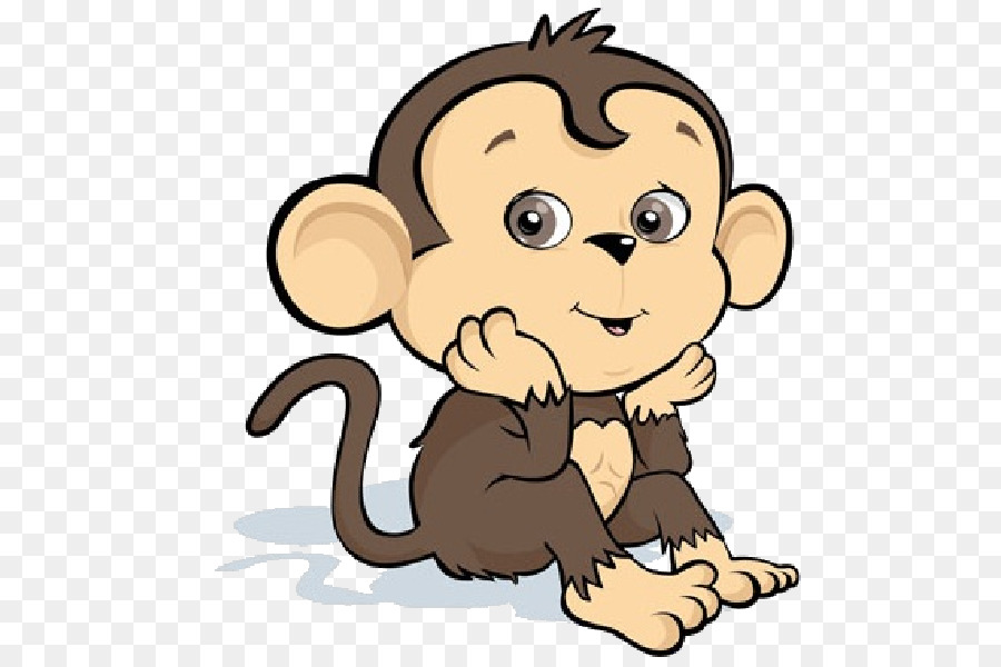 Drawing Monkey Clip art - monkey clipart png download - 600*600 - Free Transparent Drawing png Download.