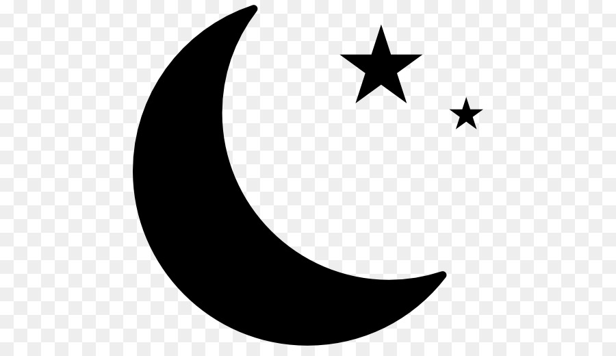 Moon Star and crescent Symbol Star polygons in art and culture - the seventh evening of the seventh moon png download - 512*512 - Free Transparent Moon png Download.