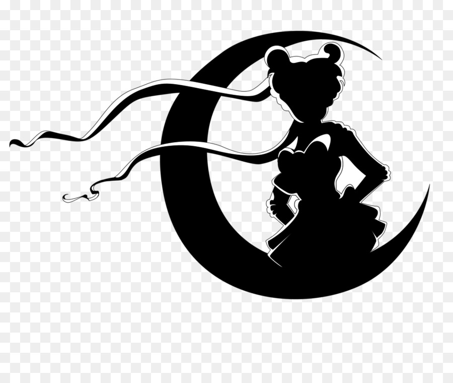 Sailor Moon Luna Sailor Mars Chibiusa Silhouette - sailor moon png download - 1024*845 - Free Transparent  png Download.