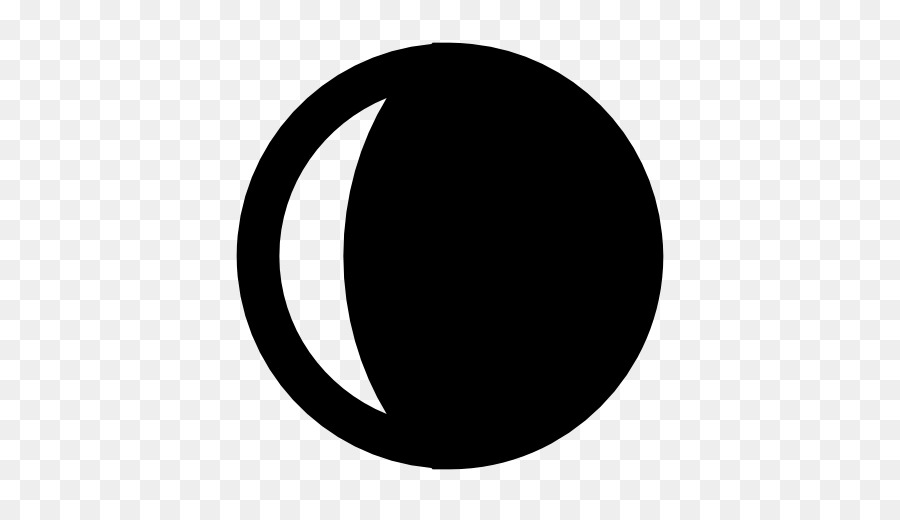 Lunar phase Crescent Full moon Computer Icons - crescent picture material png download - 512*512 - Free Transparent Lunar Phase png Download.