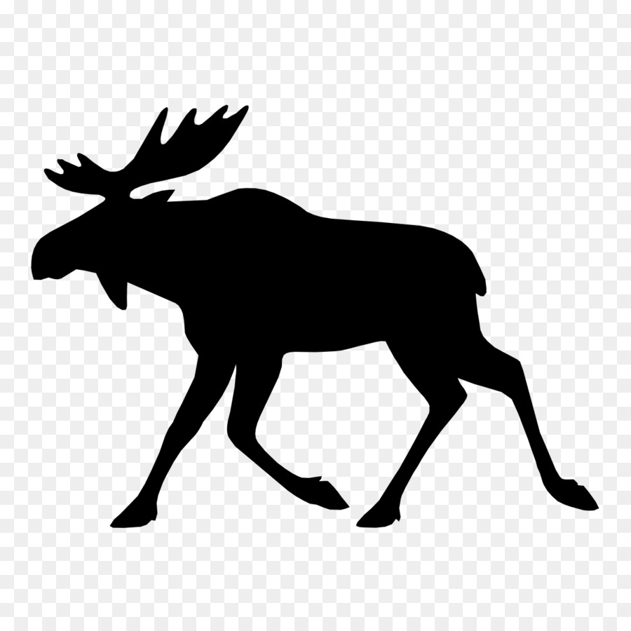 Moose Elk Deer Bear - husky silhouette png download - 1200*1200 - Free Transparent Moose png Download.