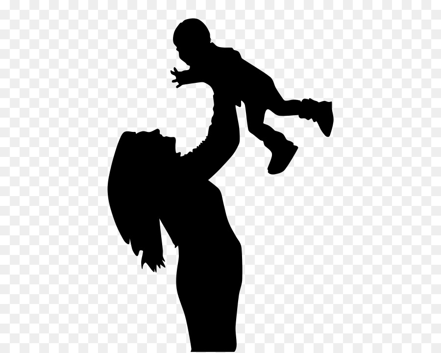 Mother Child Silhouette - child png download - 512*718 - Free Transparent Mother png Download.