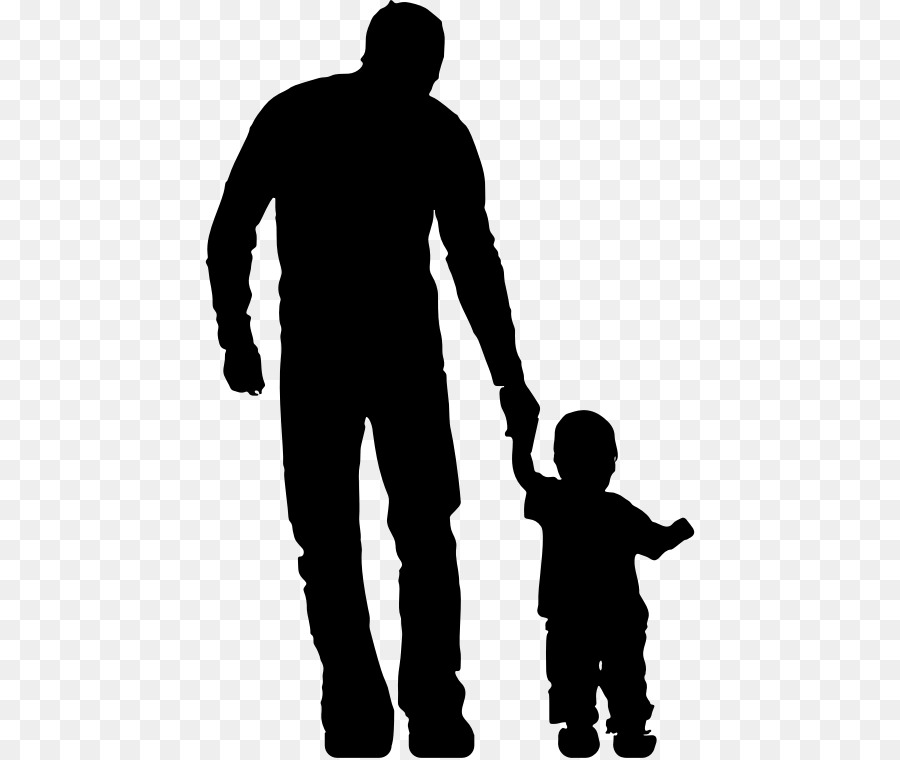 Father Silhouette Drawing Child Clip art - father Silhouette png download - 490*758 - Free Transparent Father png Download.