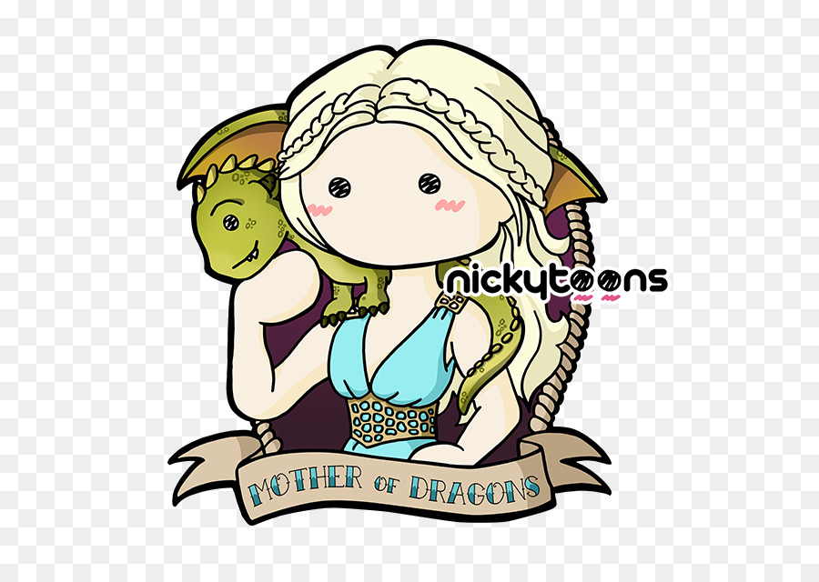 Daenerys Targaryen Drawing Cartoon House Targaryen - khaleesi png download - 634*634 - Free Transparent  png Download.