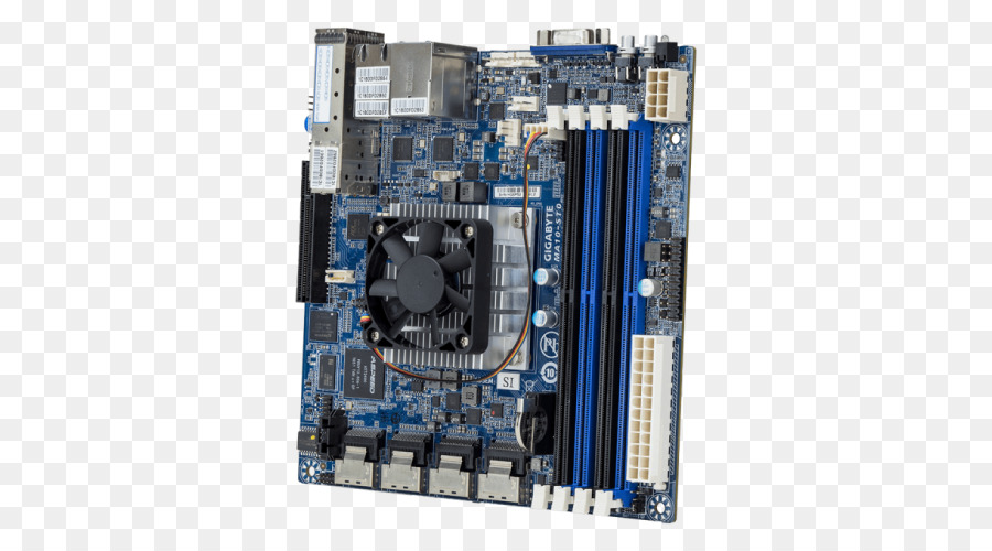 Intel Atom Mini-ITX Motherboard System on a chip - intel png download - 500*500 - Free Transparent Intel png Download.