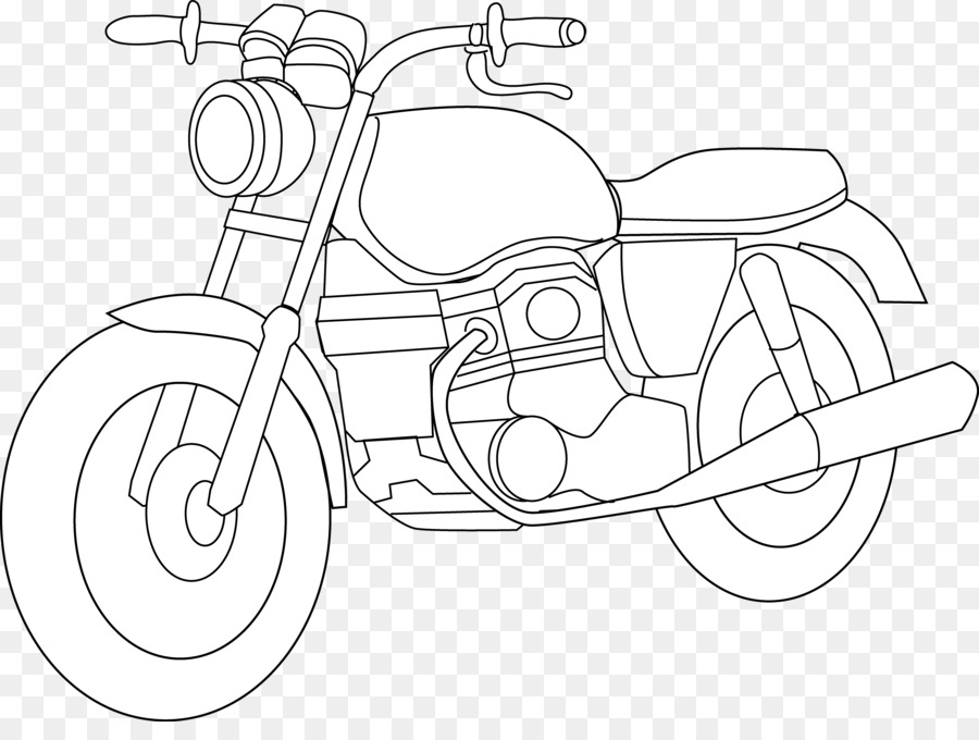 Motorcycle Harley-Davidson Drawing Clip art - Images Motorcycles png download - 6590*4855 - Free Transparent  png Download.