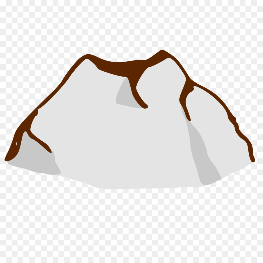 Mountain Computer Icons Clip art - cartoon snow mountain png download - 2400*2400 - Free Transparent Mountain png Download.