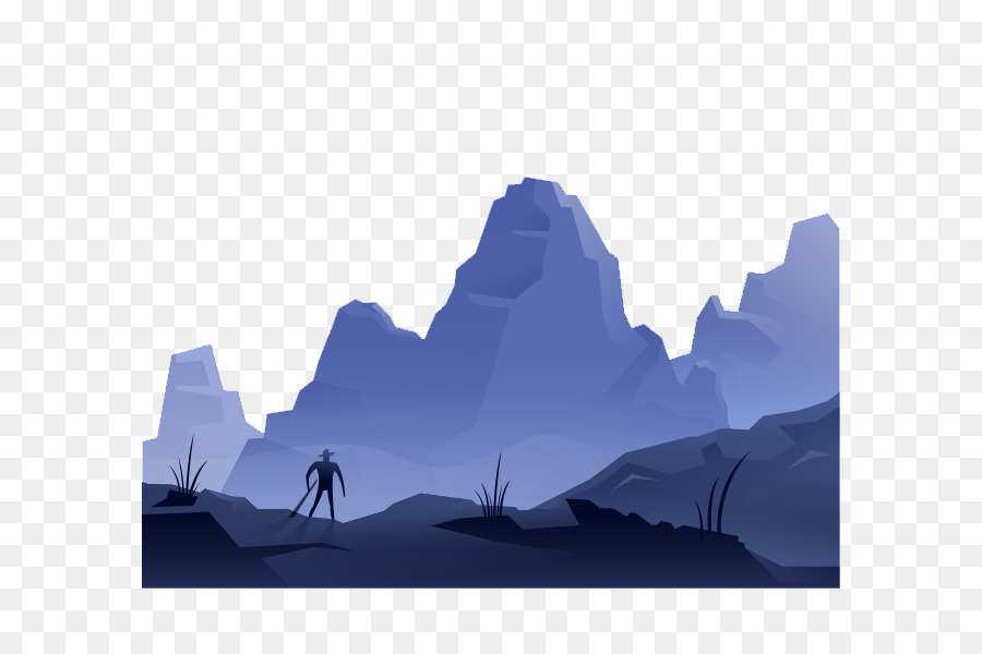 Euclidean vector Illustration - Vector Mountain Background png download - 800*600 - Free Transparent Mountain png Download.