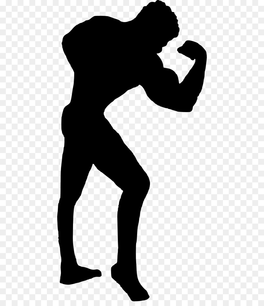 Muscle Silhouette - bodybuilding png download - 510*1024 - Free Transparent Muscle png Download.