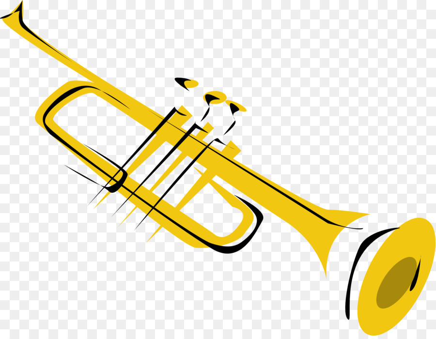 Trumpet Free content Musical instrument Clip art - Jazz Cliparts Border png download - 1969*1517 - Free Transparent  png Download.